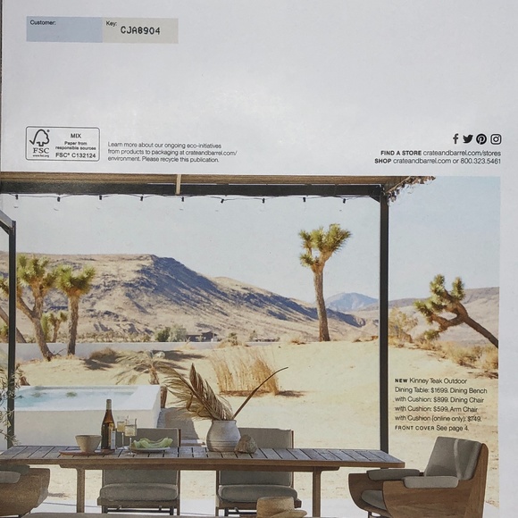 Crate & Barrel Late Spring/2021 Catalog Magazine - Picture 11 of 13